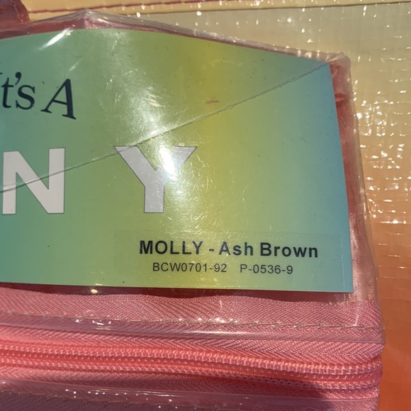 Insert Name Here INH Molly Ponytail in Ash Brown - Picture 3 of 10